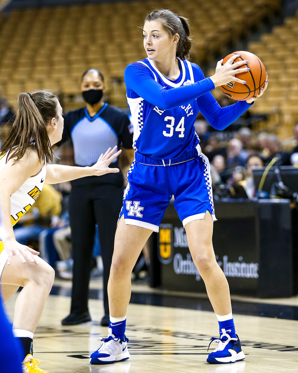 Emma King.

Kentucky defeats Missouri 78-63.

Photo by Eddie Justice | UK Athletics