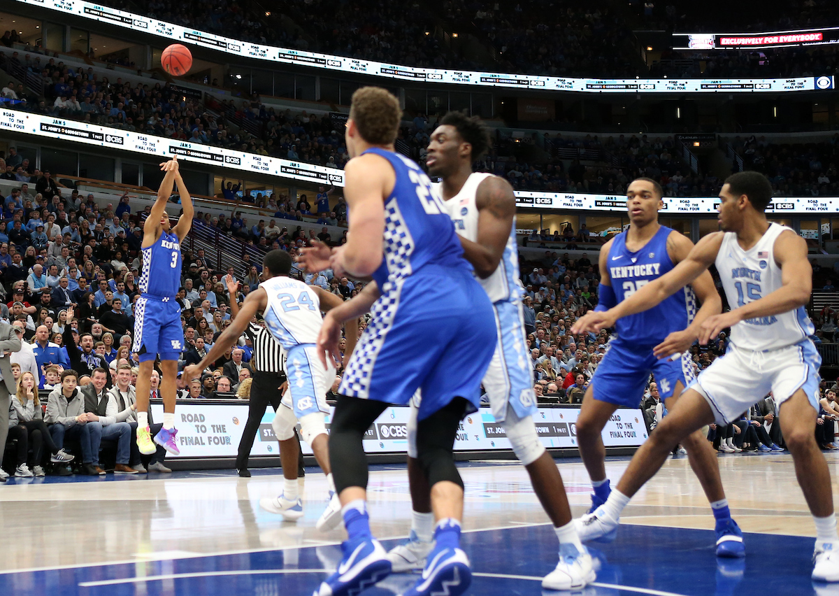 Keldon Johnson. 

UK beats to UNC 80-72. 


Photo By Barry Westerman | UK Athletics