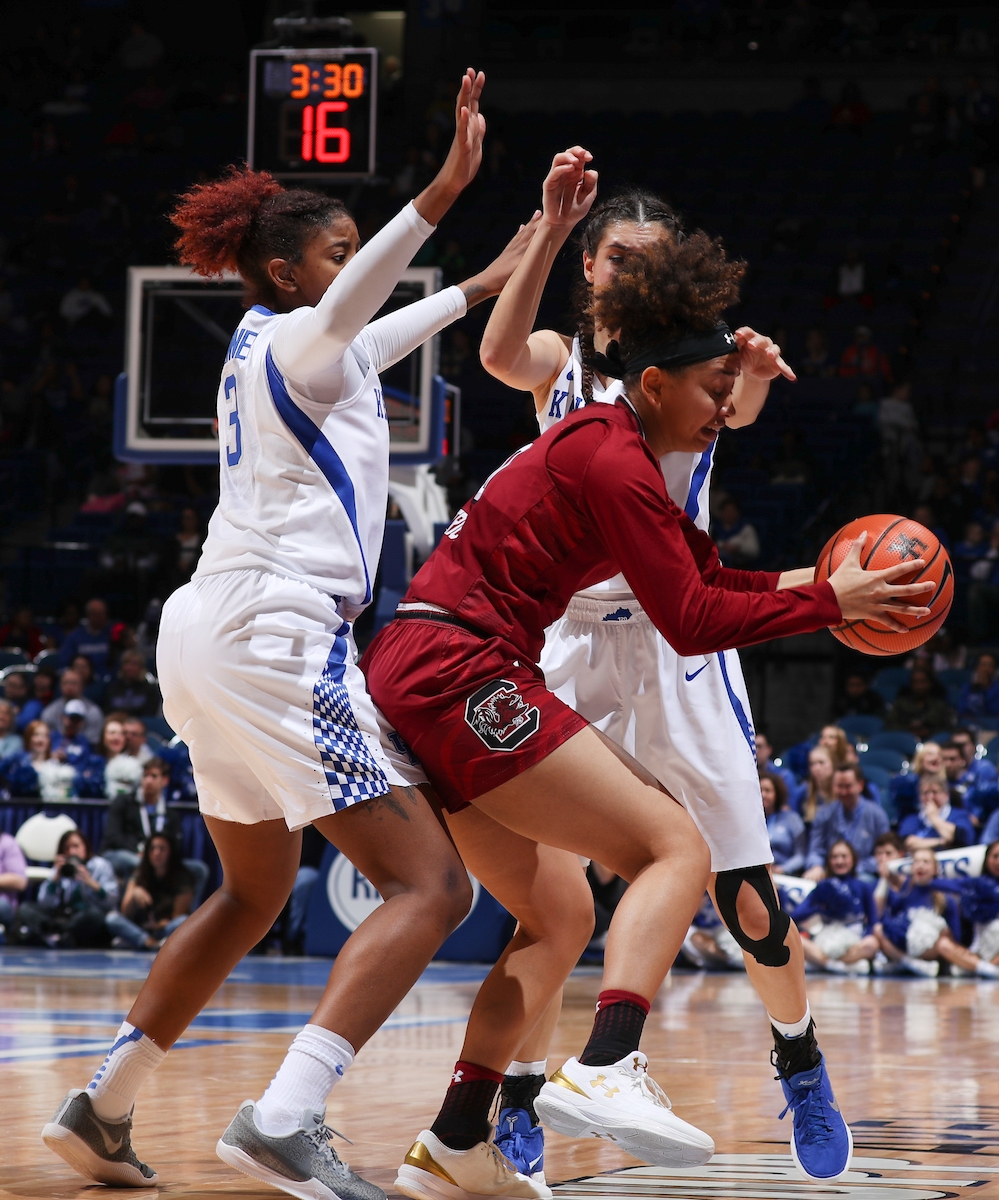 Keke McKinney

The University of Kentucky women's basketball team falls to South Carolina on Sunday, January 21, 2018 at Rupp Arena in Lexington, Ky.

Photo by Elliott Hess | UK Athletics