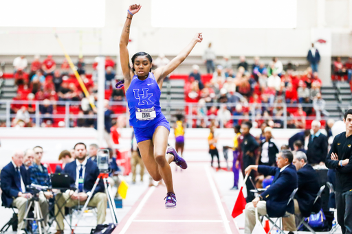Zhane Smith.

Day two of the 2019 SEC Indoor Track and Field Championships.

Photo by Chet White | UK Athletics