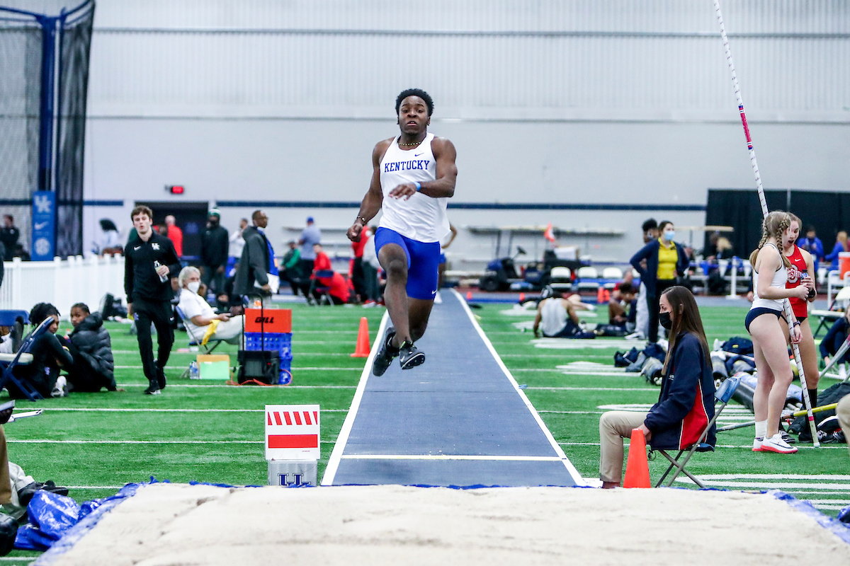 Luke Brown.

Kentucky Rod McCravy Track & Field Invitational.

Photo by Sarah Caputi | UK Athletics