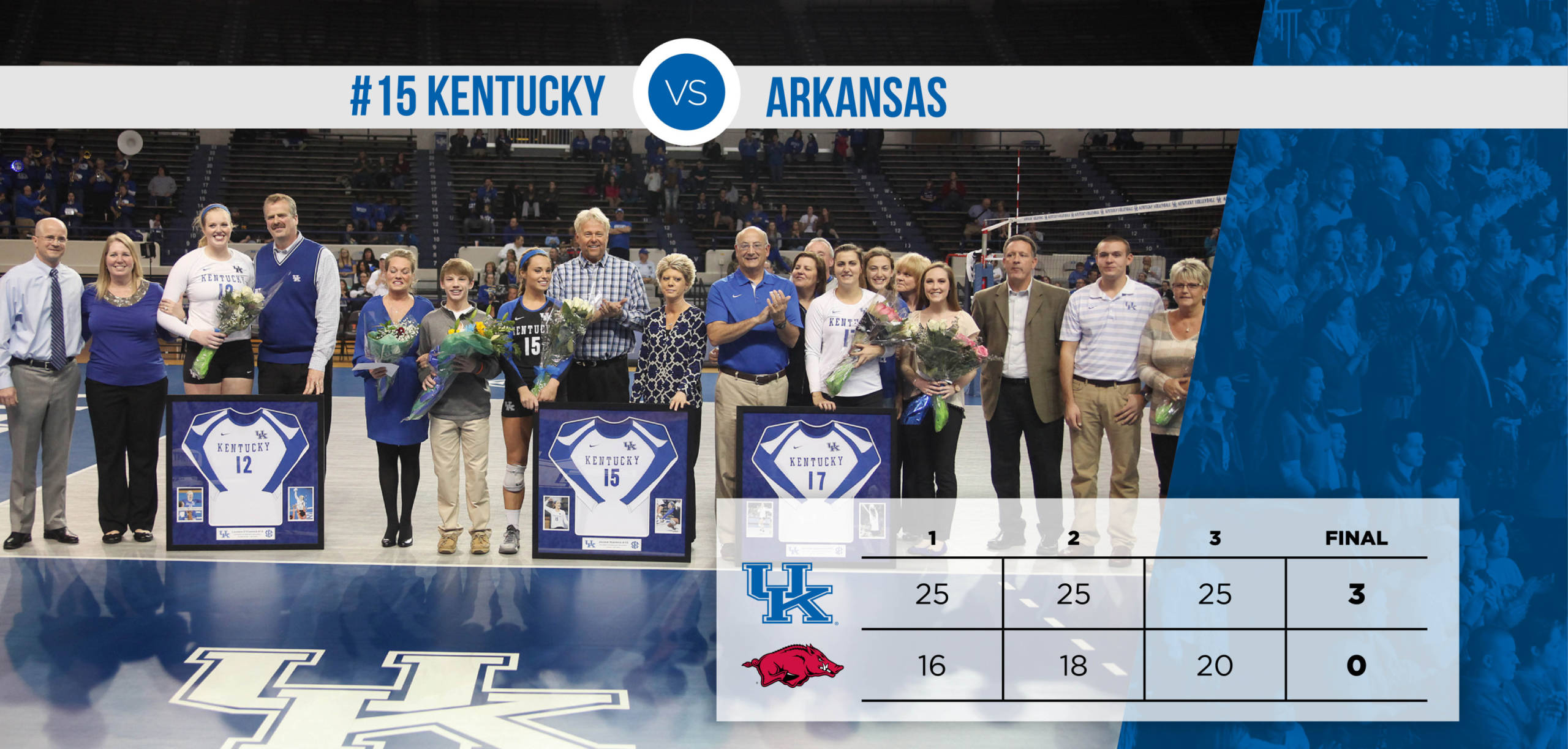 Bergren's Record Setting Day Leads UK to Sweep of Arkansas