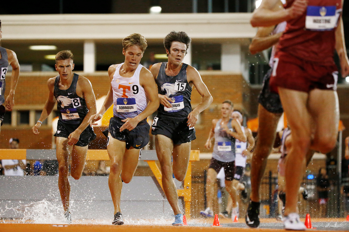 Matthew Thomas. Brennan Fields.

Day two of the 2018 SEC Outdoor Track and Field Championships on Saturday, May 12, 2018, at Tom Black Track in Knoxville, TN.

Photo by Chet White | UK Athletics