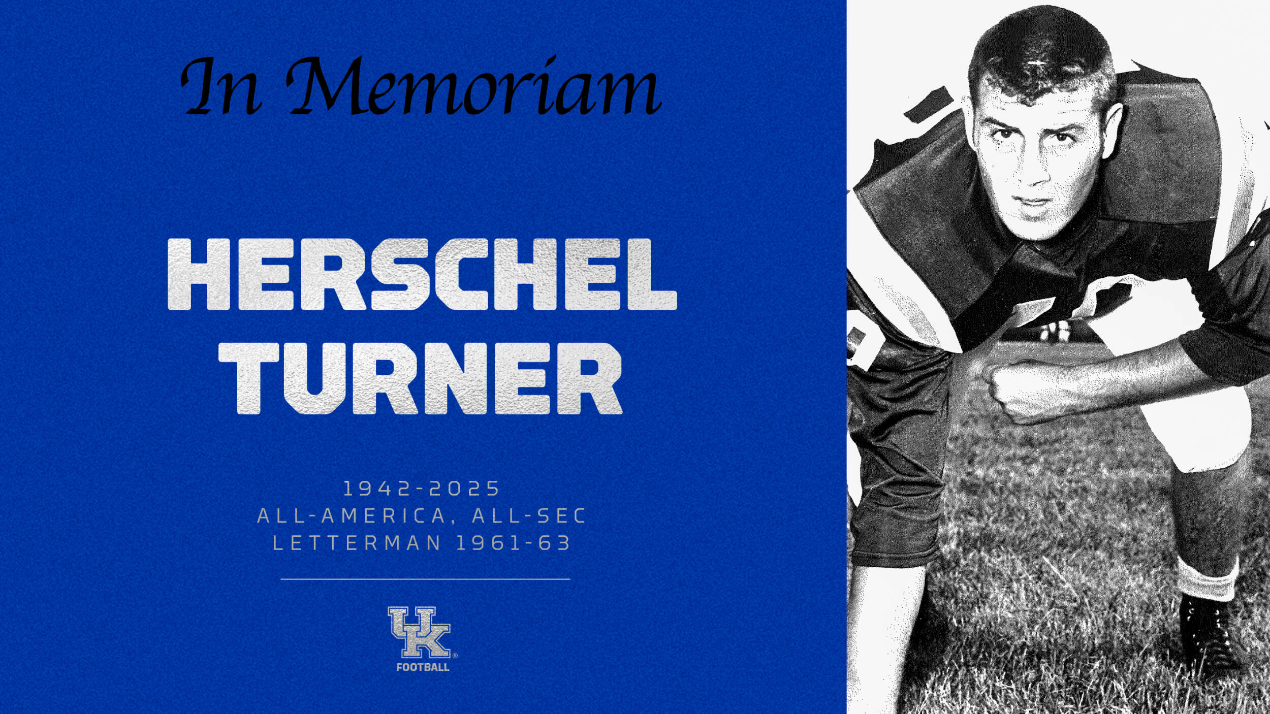 Herschel Turner, Football Star and UK Athletics Hall of Famer, Has Died