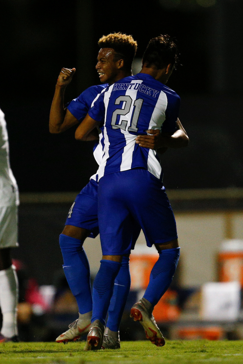 Daniel Evans. Kalil ElMedkhar.

Men's Soccer falls to Florida International 3-2.

Photo by Michael Reaves | UK Athletics