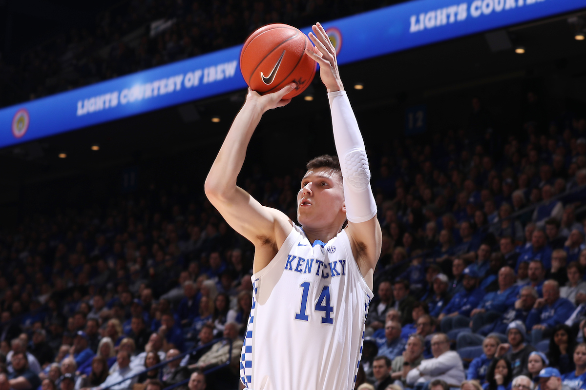 Tyler Herro.

Kentucky beat Arkansas 70-66.

Photo by Quinn Foster | UK Athletics