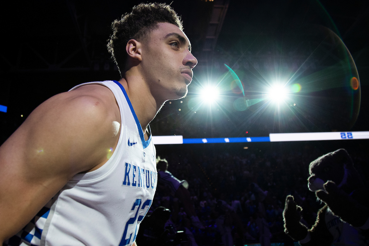 Reid Travis.

The University of Kentucky men's basketball team beats South Carolina 76-48.

Photo by Chet White| UK Athletics