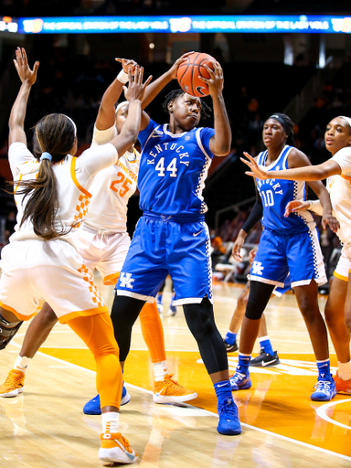 Dreuna Edwards. 

Kentucky loses to Tennessee 70-53.

Photo by Eddie Justice | UK Athletics