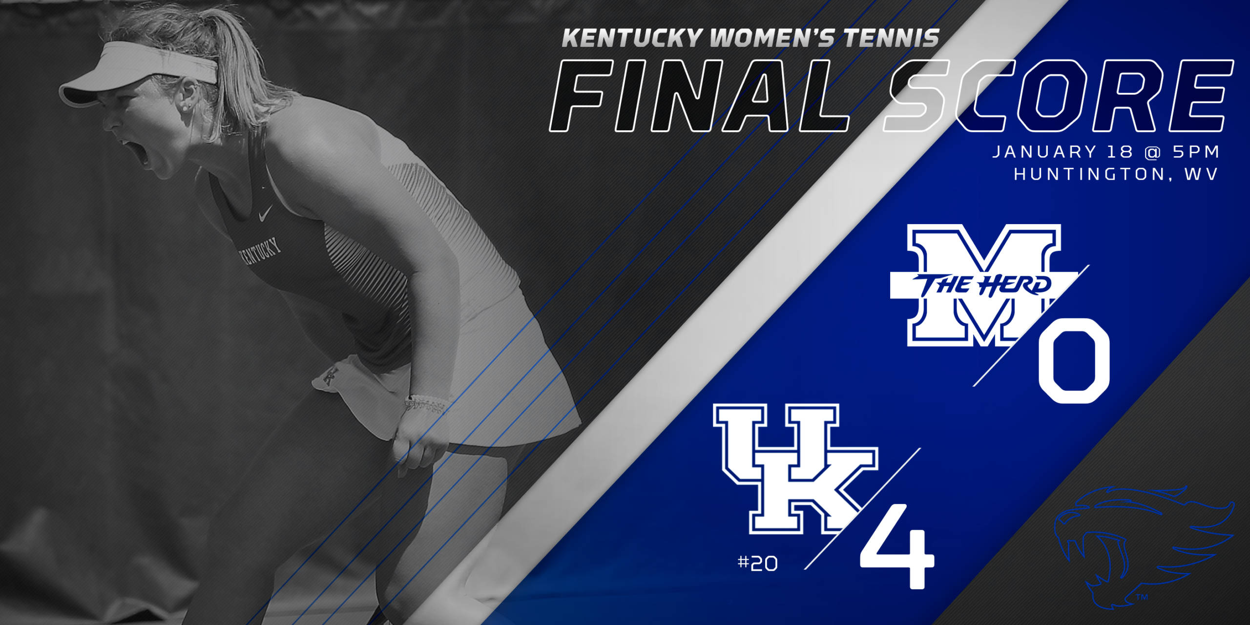 Kentucky Blanks Marshall 4-0 in Season Opener