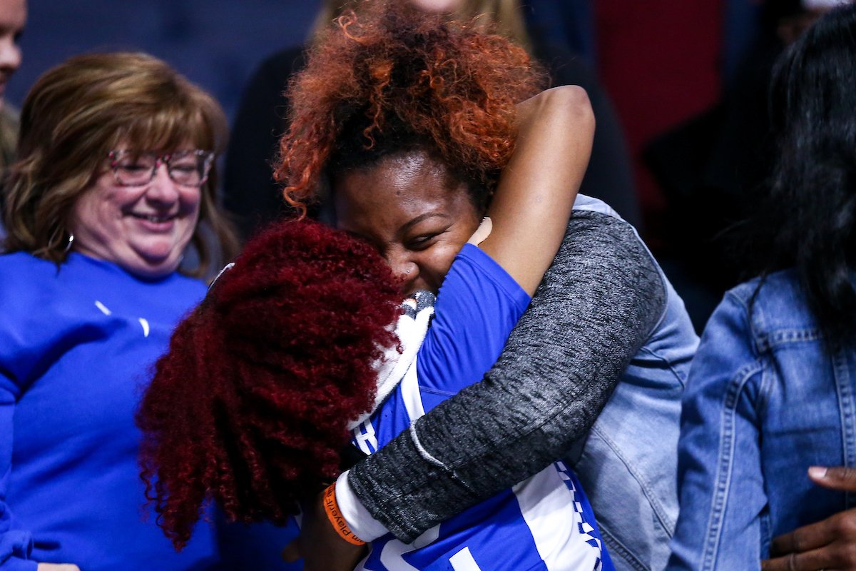 Jaida Roper. 

Kentucky beat Ole Miss 94-52.

Photo by Eddie Justice | UK Athletics