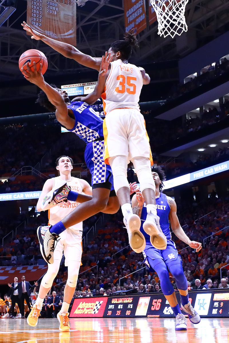 Ashton Hagans.

Kentucky beat Tennessee, 77-64.

Photo by Elliott Hess | UK Athletics