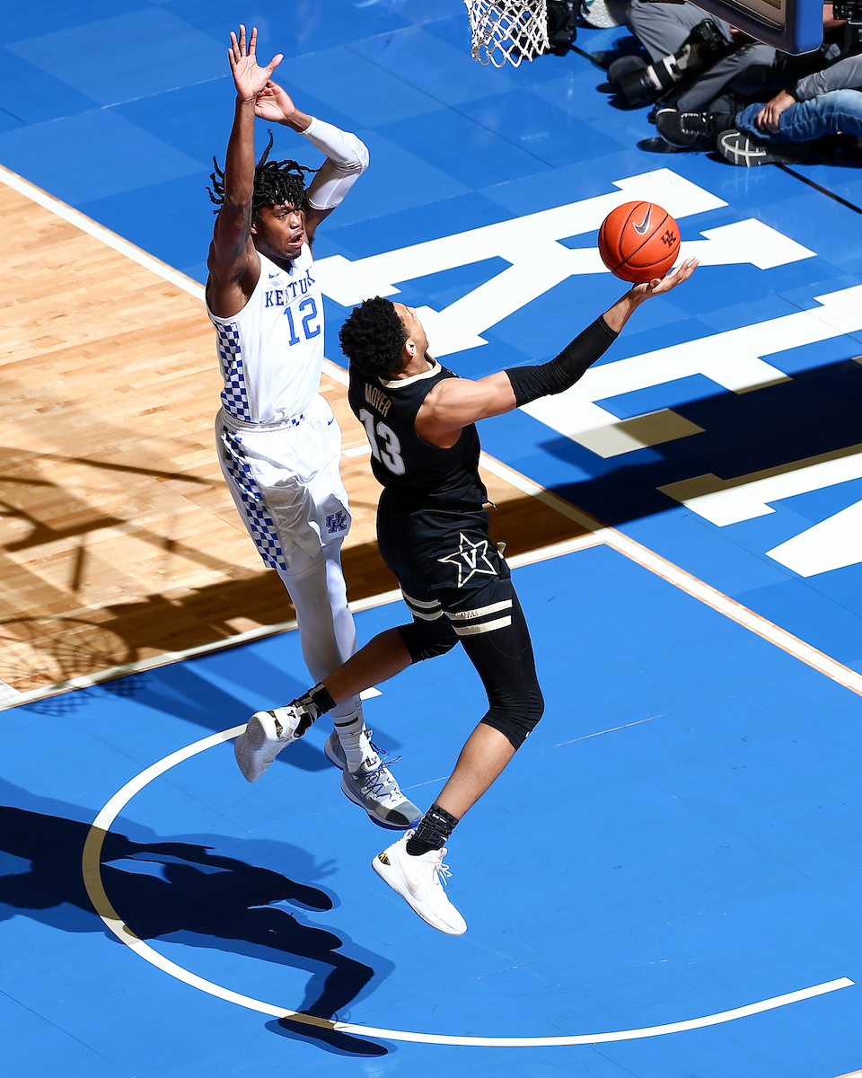Keion Brooks Jr.
UK beats Vandy 71-62. 
Photo by Elliott Hess | UK Athletics