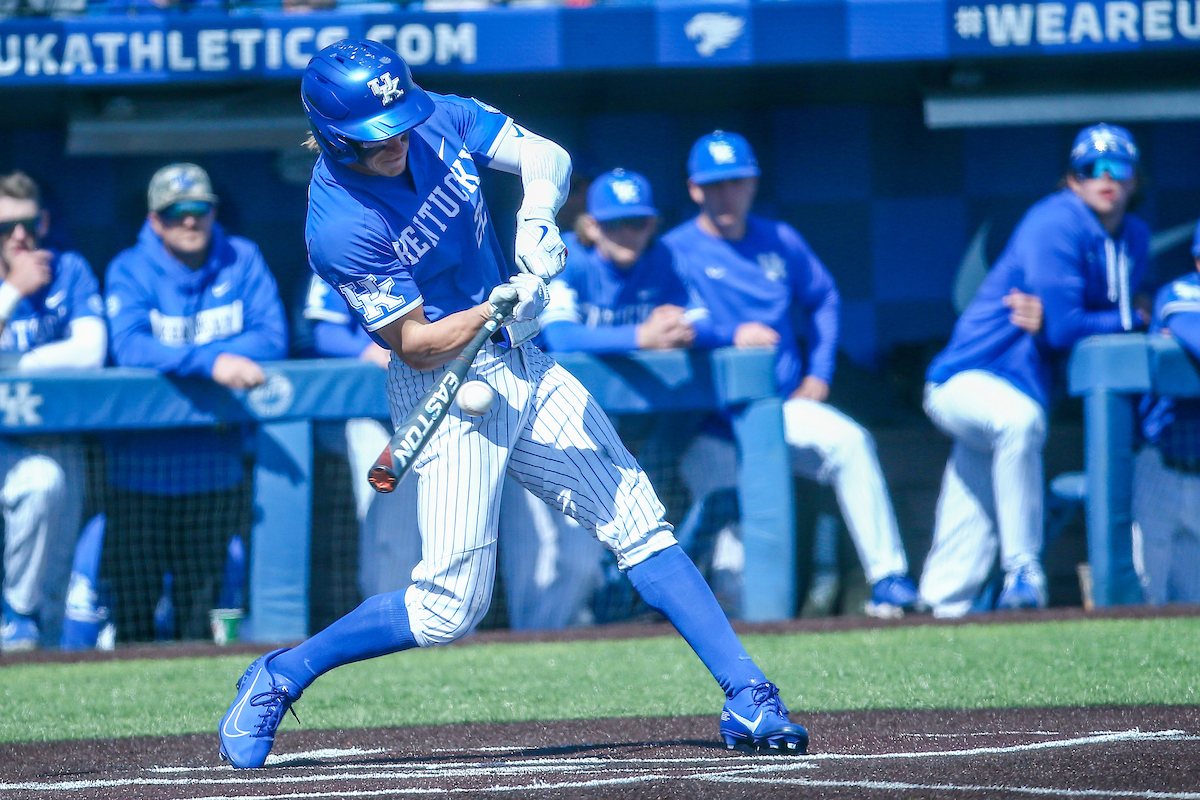 John Thrasher.

Kentucky defeats High Point 14-3.

Photo by Sarah Caputi | UK Athletics