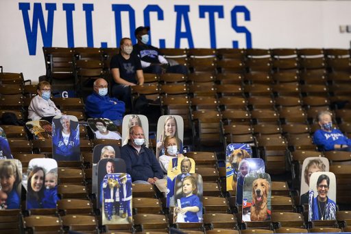 Fan Cutouts. 

Kentucky beats Indiana 72-68.

Photo by Eddie Justice | UK Athletics