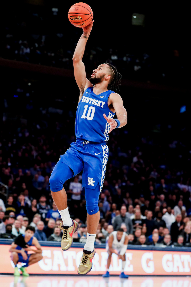 Davion MIntz.

Kentucky loses to Duke 79-71 in the Champions Classic at Madison Square Garden in New York on Nov. 9, 2021.

Photos by Chet White | UK Athletics