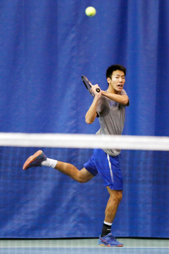 Ryo Matsumura.

University of Kentucky men's tennis hosts Duke.

Photo by Quinn Foster | UK Athletics