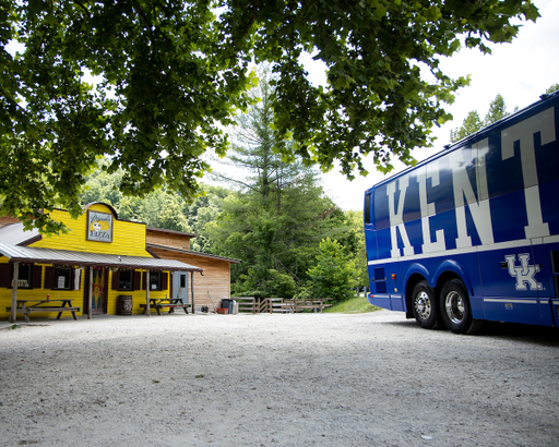 Miguel’s Pizza. 

WBB visits Natural Bridge in Red River Gorge.

Photo by Eddie Justice | UK Athletics