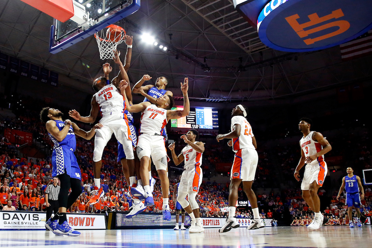EJ Montgomery. Keldon Johnson.

Kentucky men's basketball beat Florida 65-54.

Photo by Quinn Foster | UK Athletics