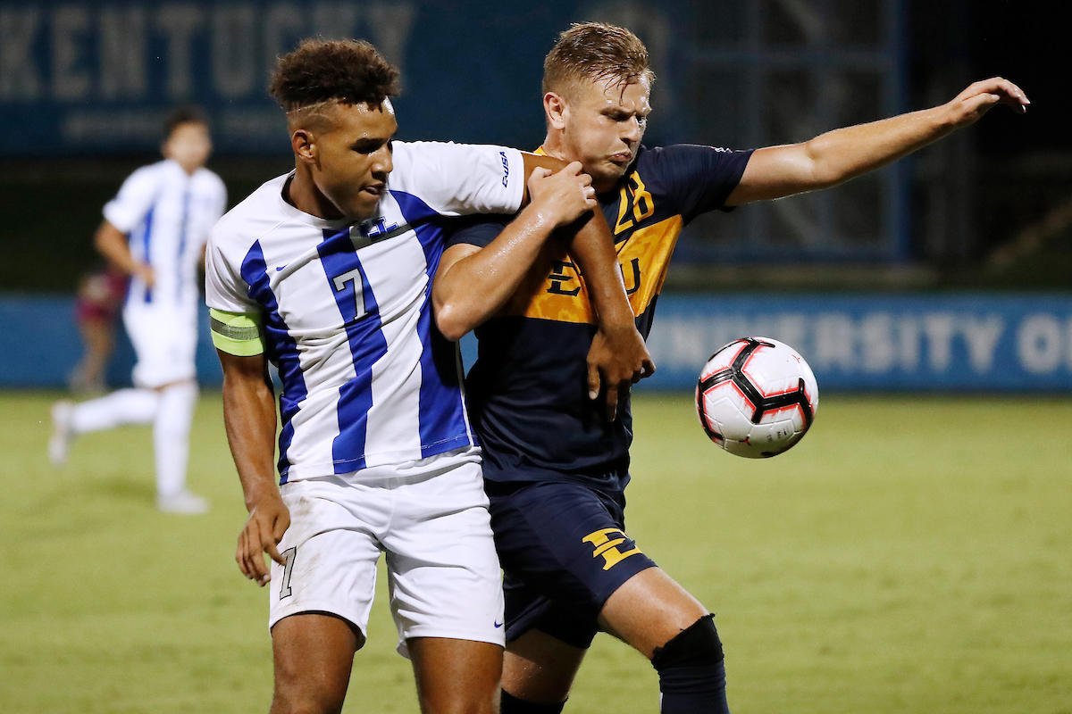 JJ Williams.

Kentucky men's soccer beat ETSU 3-0.

Photo by Chet White | UK Athletics