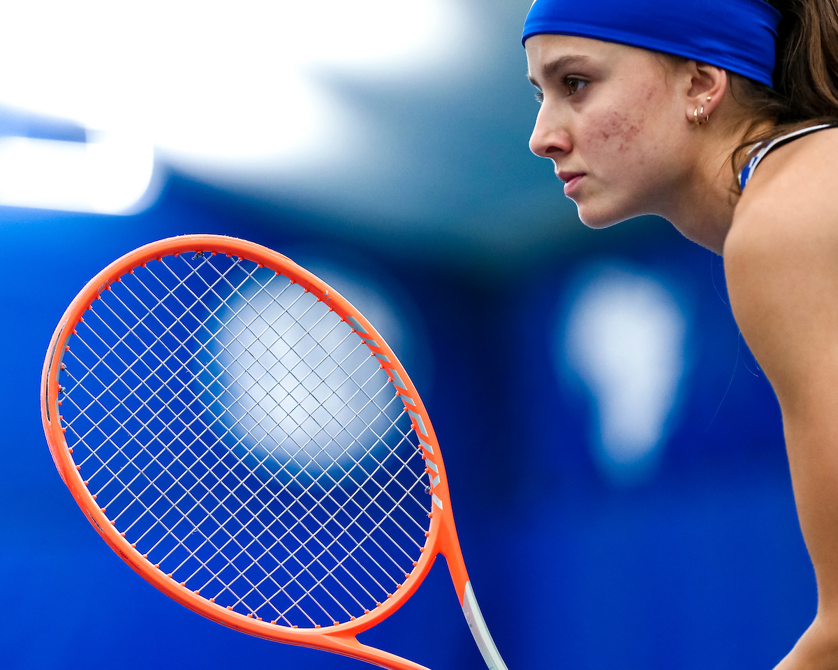 Lidia Gonzalez.

Kentucky falls to Florida 4-2.

Photo by Eddie Justice | UK Athletics