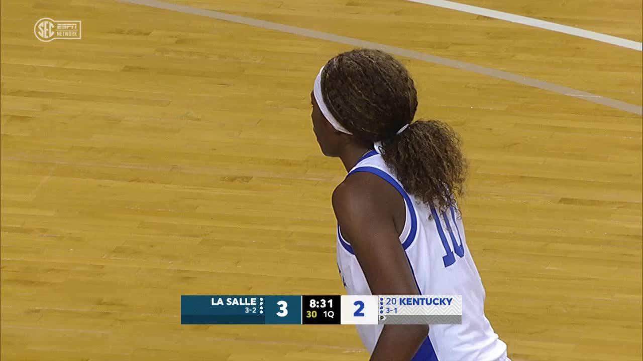 WBB: Kentucky 74, La Salle 52