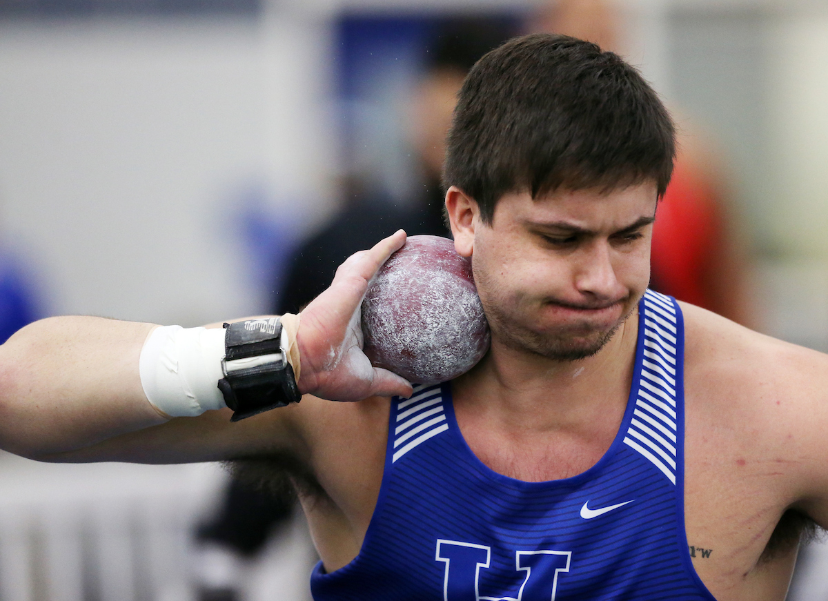 Noah Castle

The University of Kentucky Track and Field Team hosts the Kentucky Invitational on Saturday, January 13, 2018 at Nutter Field House. 

Photo by Britney Howard | UK Athletics