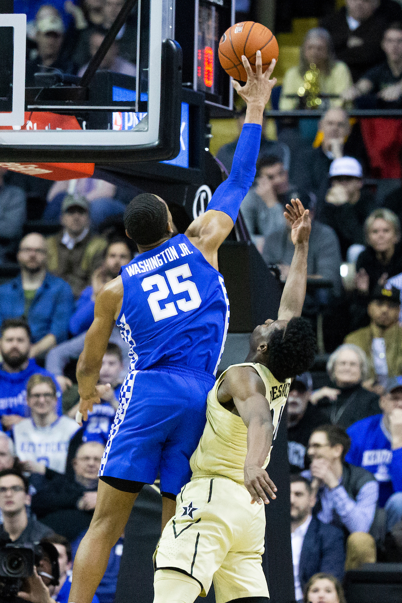 PJ Washington.

Kentucky beat Vanderbilt 87-52 on Tuesday, January 29, 2019, at Memorial Gym in Nashville, TN.

Photo by Chet White| UK Athletics