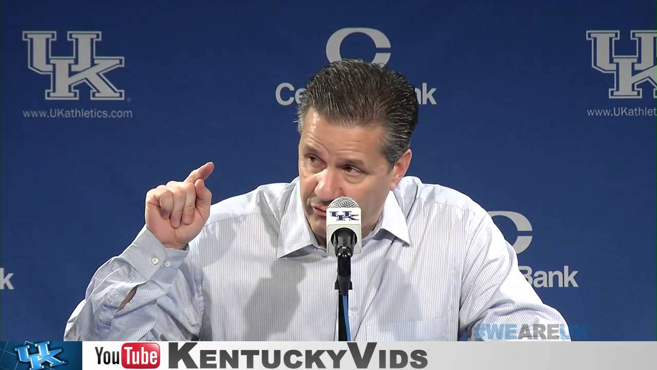 Kentucky Wildcats TV: Coach Calipari Auburn Postgame