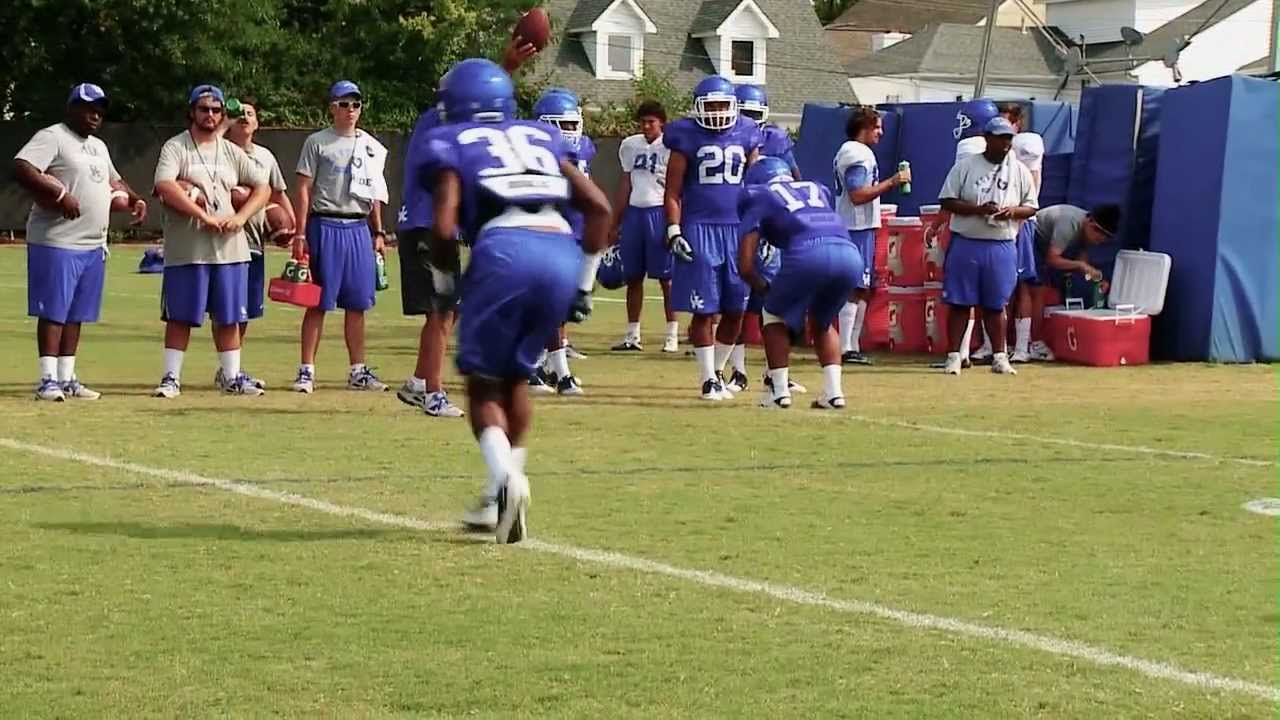 "A DAY IN THE LIFE" KENTUCKY FOOTBALL FALL CAMP 12