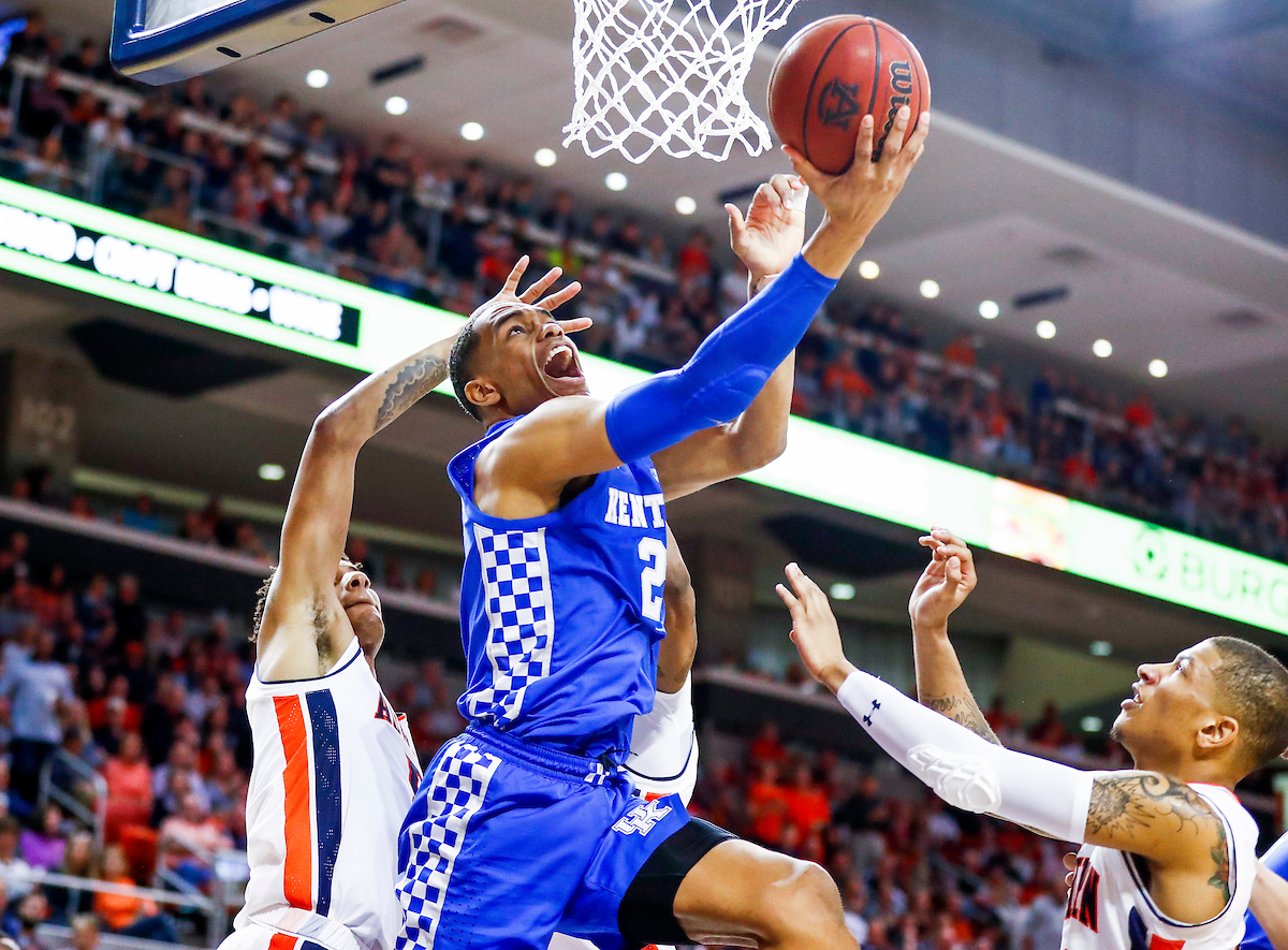 PJ Washington.

Kentucky beat Auburn 82-80 at Auburn Arena in Auburn, AL., on Saturday, January 19, 2019.

Photo by Chet White | UK Athletics