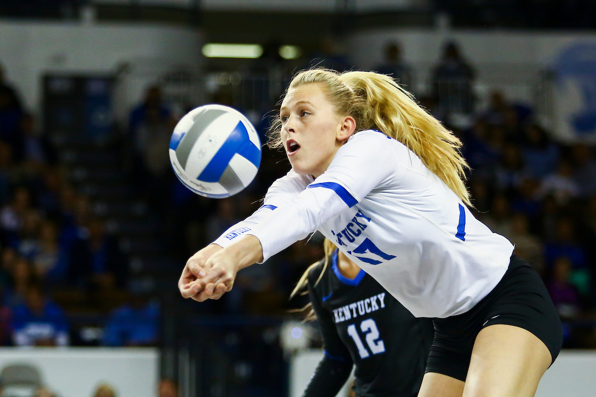 Alli Stumler.

Kentucky beat Ole Miss 3-0.

Photo by Hannah Phillips | UK Athletics