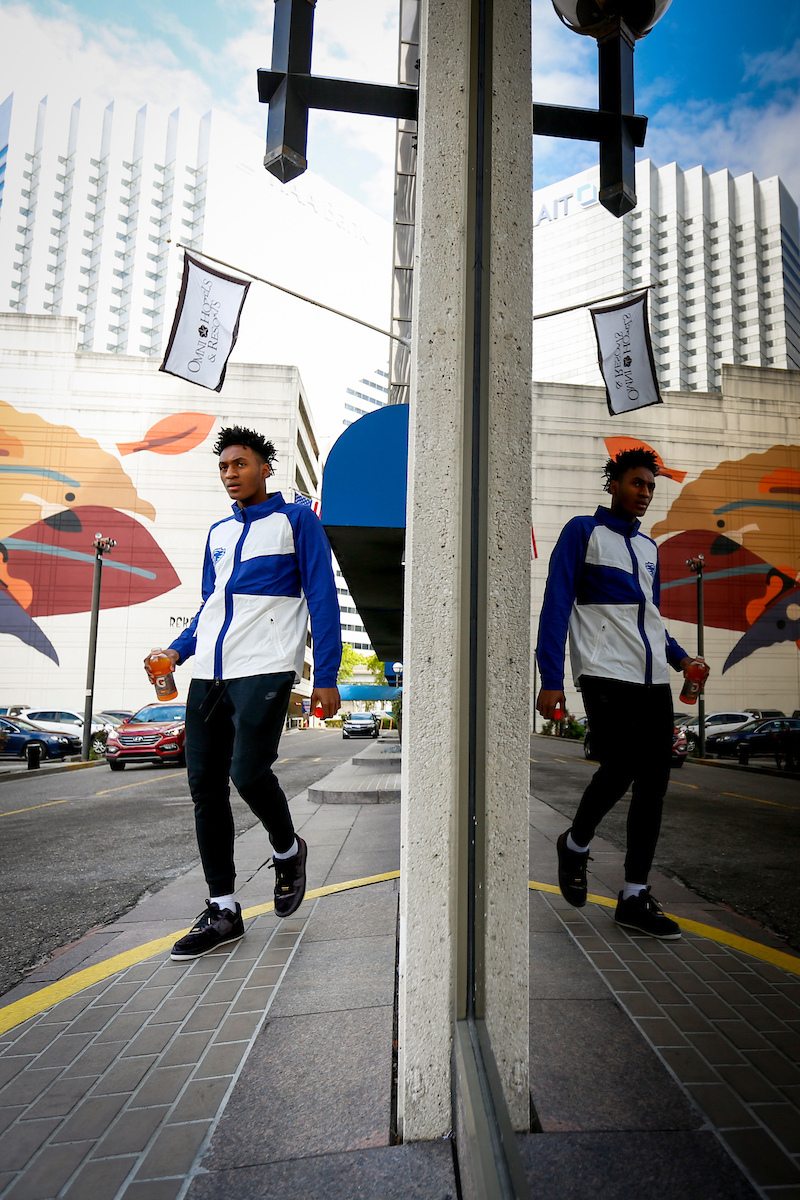 Immanuel Quickley.

Practice and pressers. 

Photo by Chet White | UK Athletics