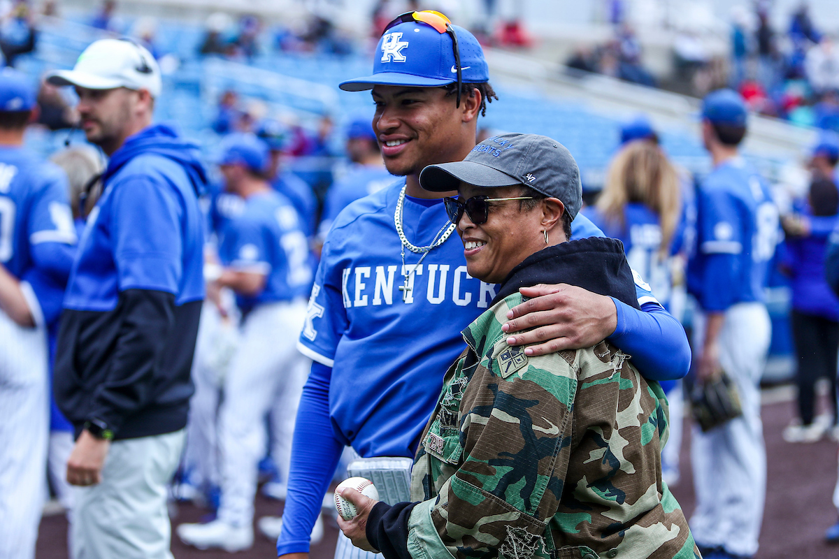 Daniel Harris IV. 

Kentucky loses to Tennessee 7-2.

Photo by Sarah Caputi | UK Athletics