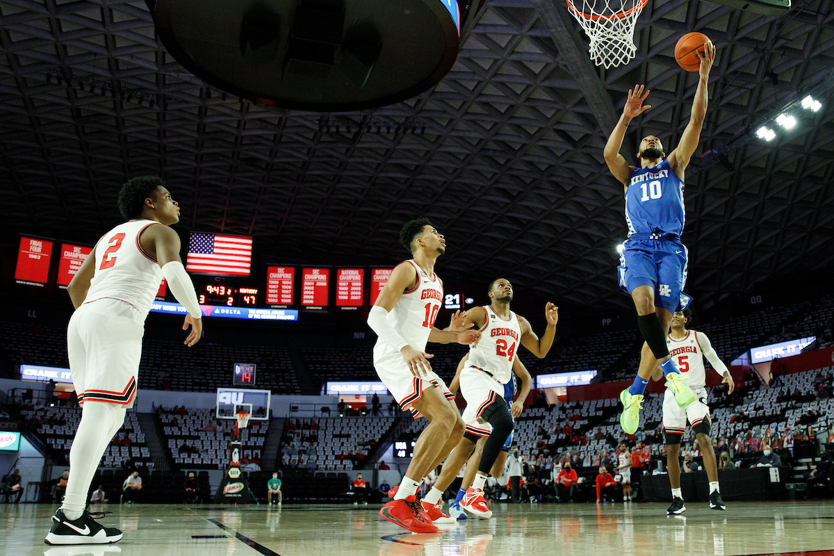 Davion Mintz.

Kentucky falls to Georgia, 63-62.

Photo by Elliott Hess | UK Athletics
