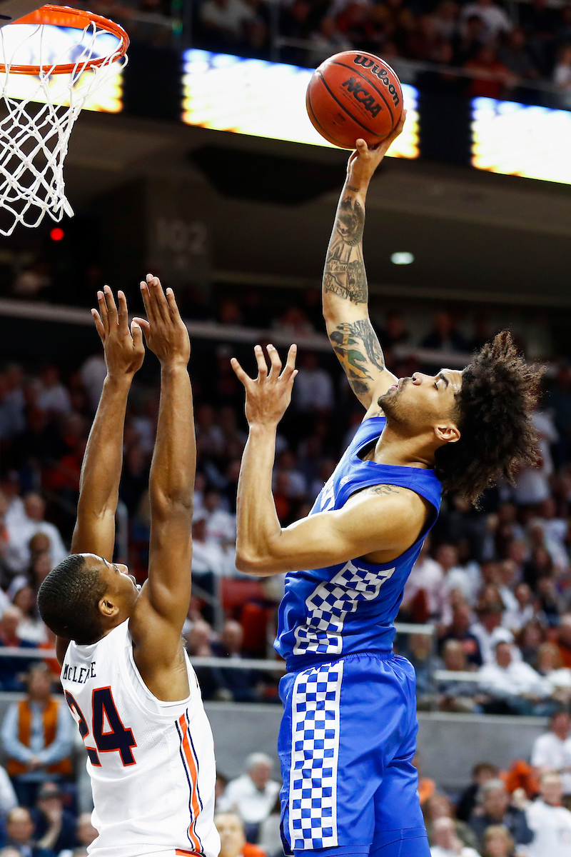 Nick Richards.

Kentucky falls to Auburn 75-66.

Photo by Chet White | UK Athletics