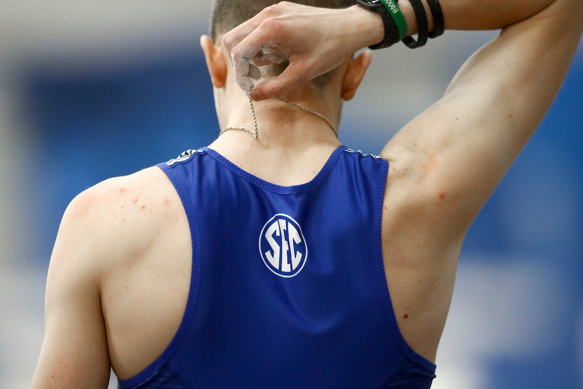 Matthew Peare. 

Jingle Bells Open.

Photo by Isaac Janssen | UK Athletics