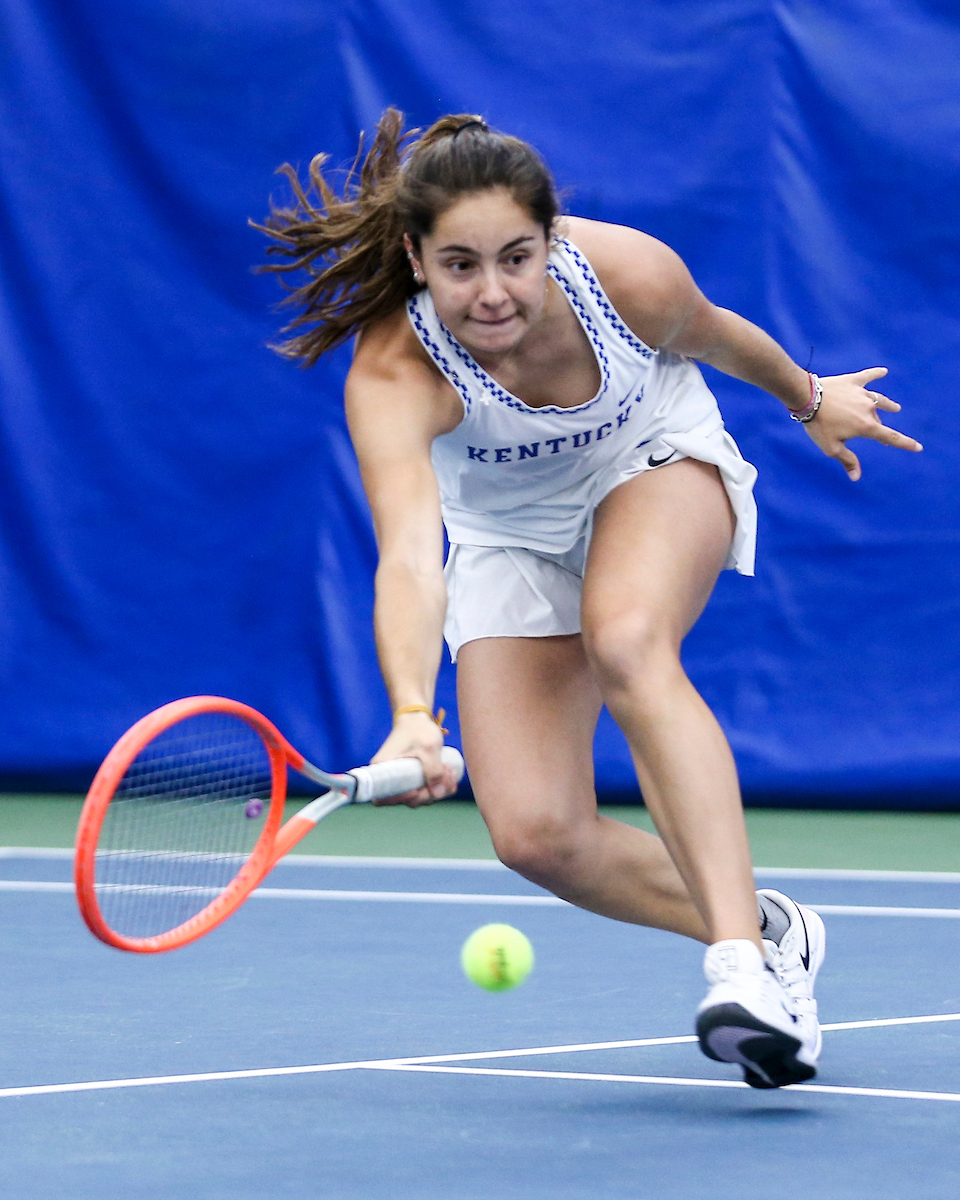 Fiona Arrese.

Kentucky loses to Vanderbilt 6-1.

Photo by Grace Bradley | UK Athletics
