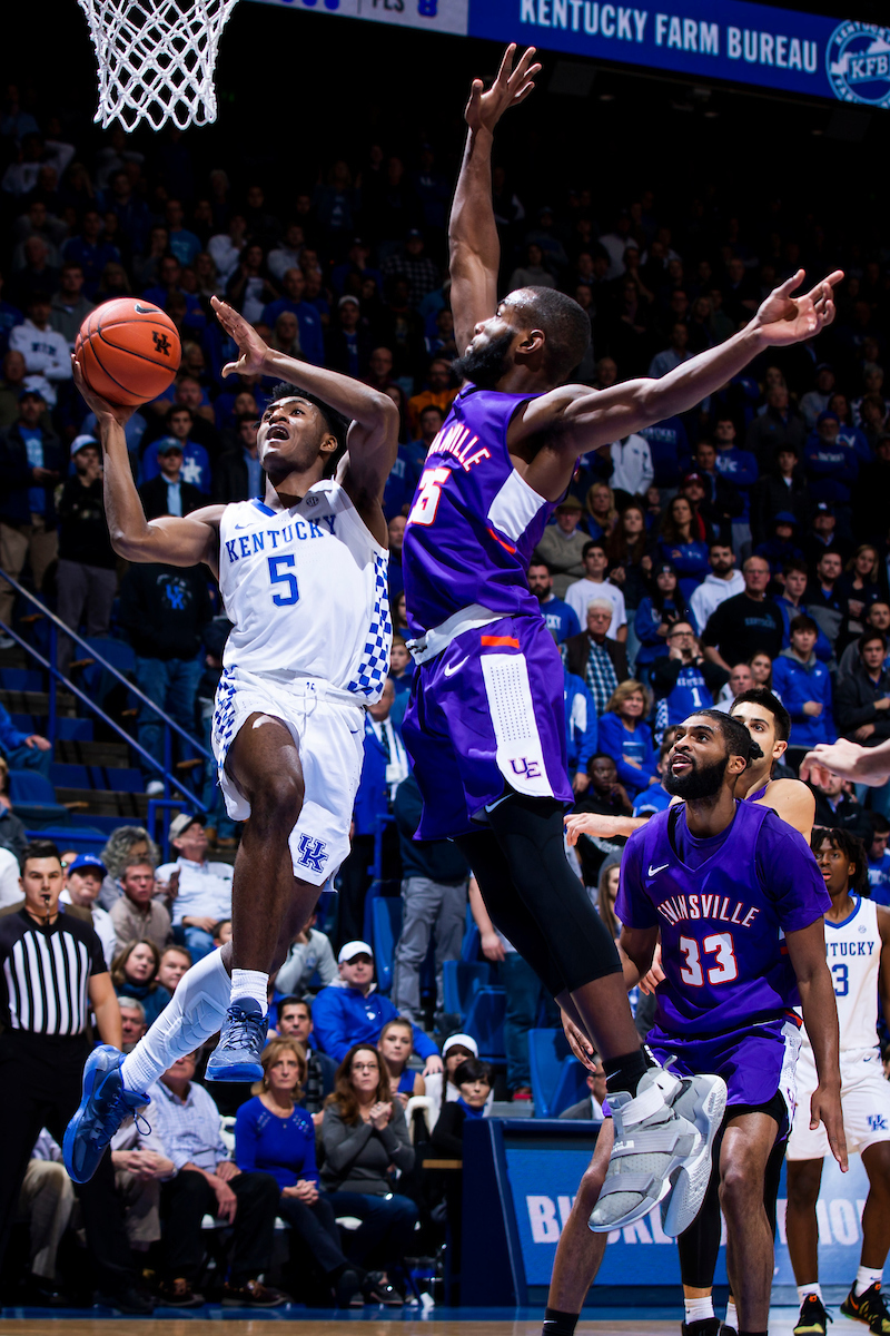 Immanuel Quickley.

UK falls to Evansville 67-64.

Photo by Chet White | UK Athletics