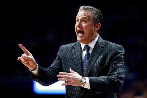 John Calipari.

Kentucky beat Georgia 89-79. 

Photo by Chet White | UK Athletics