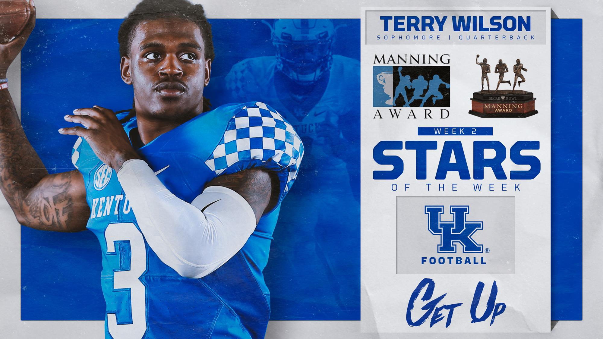 Wilson Named to Manning Award Stars of Week List