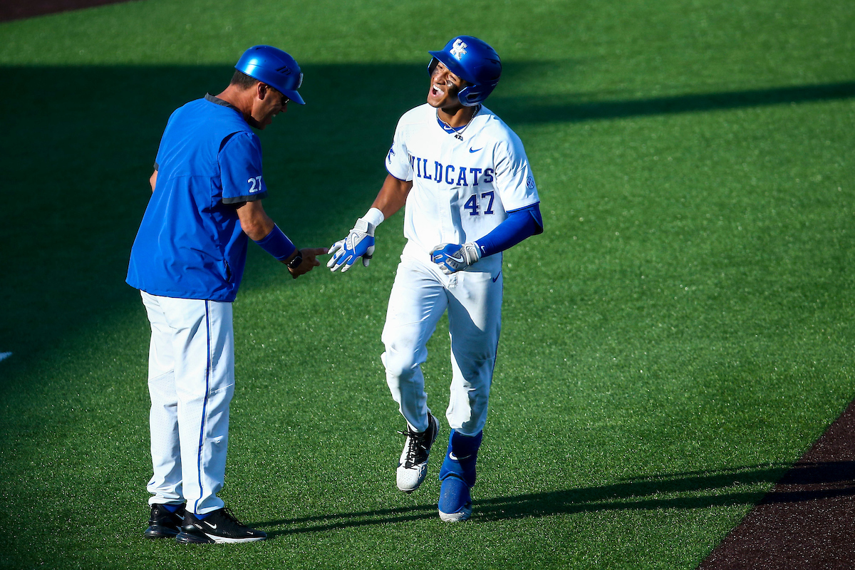 Ryan Ritter.Kentucky loses to Auburn 3-6.Photo by Sarah Caputi | UK Athletics