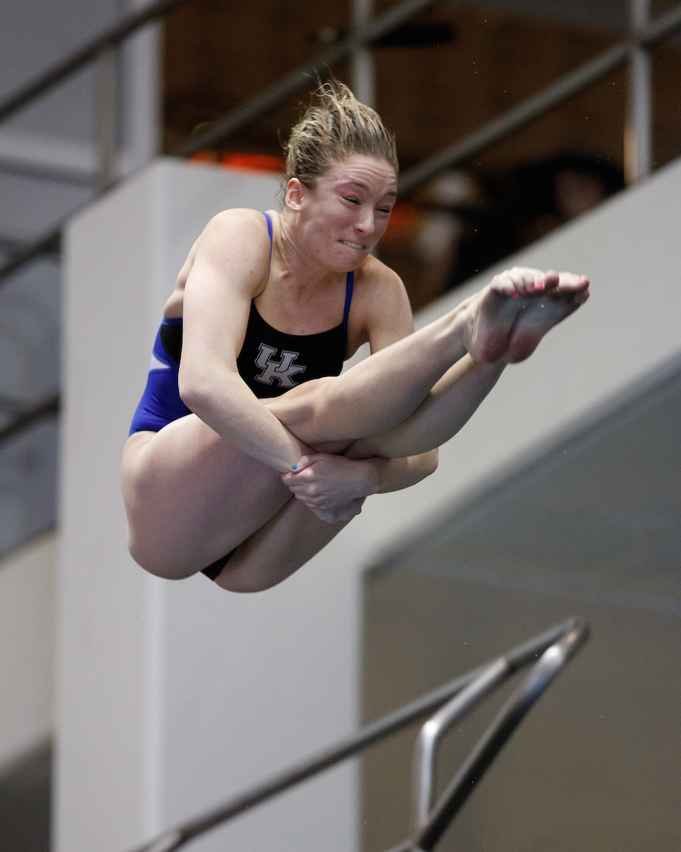 Kyndal Knight.

Day five of the SEC Swim and Dive Championship.

Photo by Elliott Hess | UK Athletics