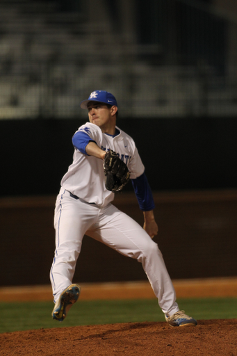 Brad Schaenzer.

The University of Kentucky baseball team beat South Carolina 14-1 on Friday, April 6th, 2018, at Cliff Hagan Stadium in Lexington, Ky.

Photo by Quinn Foster I UK Athletics