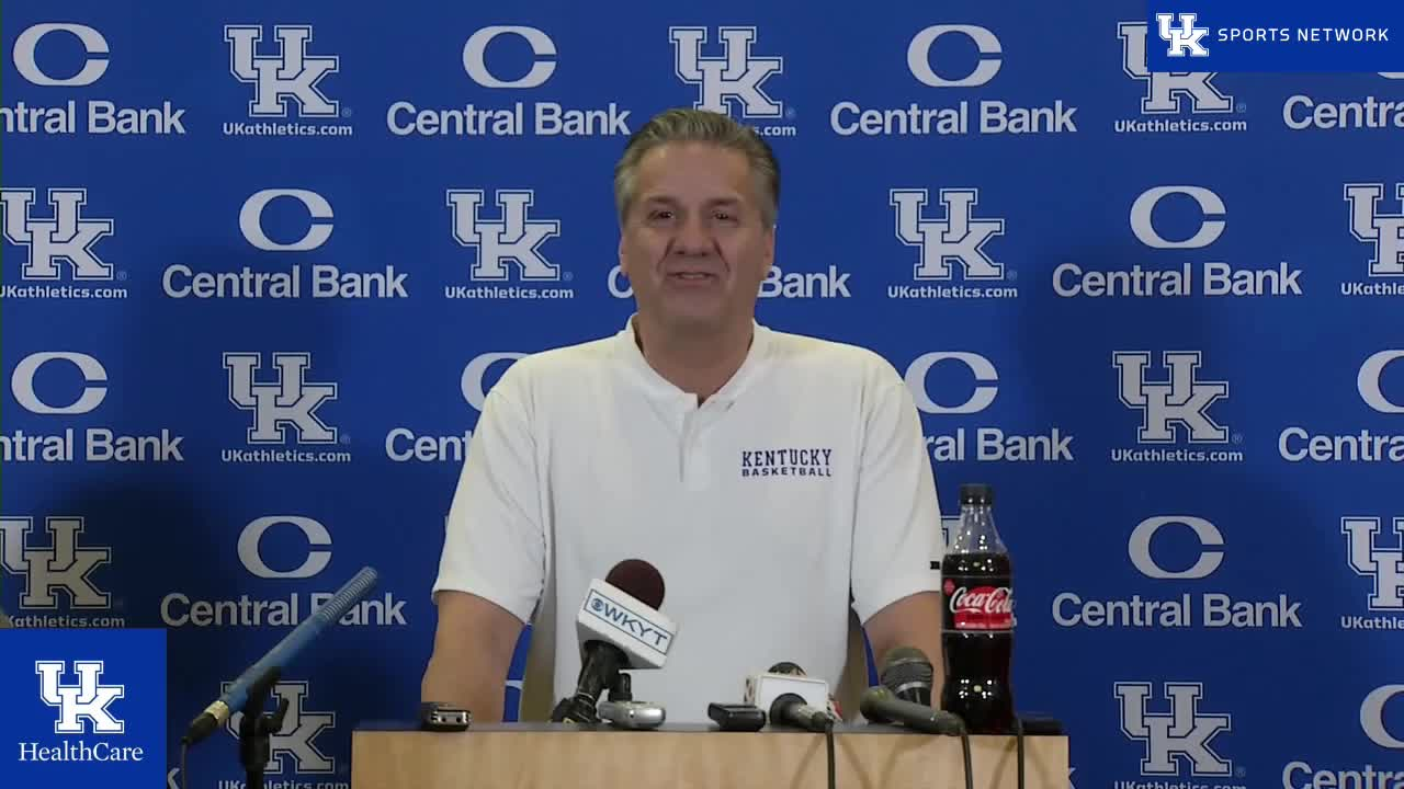 MBB: Coach Calipari - Pre-Fairleigh Dickinson