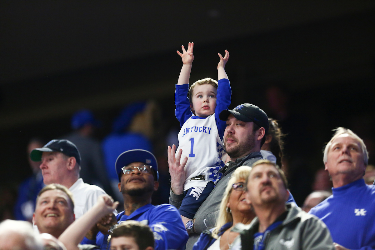 Fans.

UK beats Vandy 71-62.

Photo by Hannah Phillips | UK Athletics