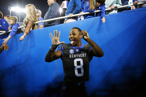 Derrick Baity

Kentucky beats South Carolina 24-10.

Photo by Britney Howard | UK Athletics