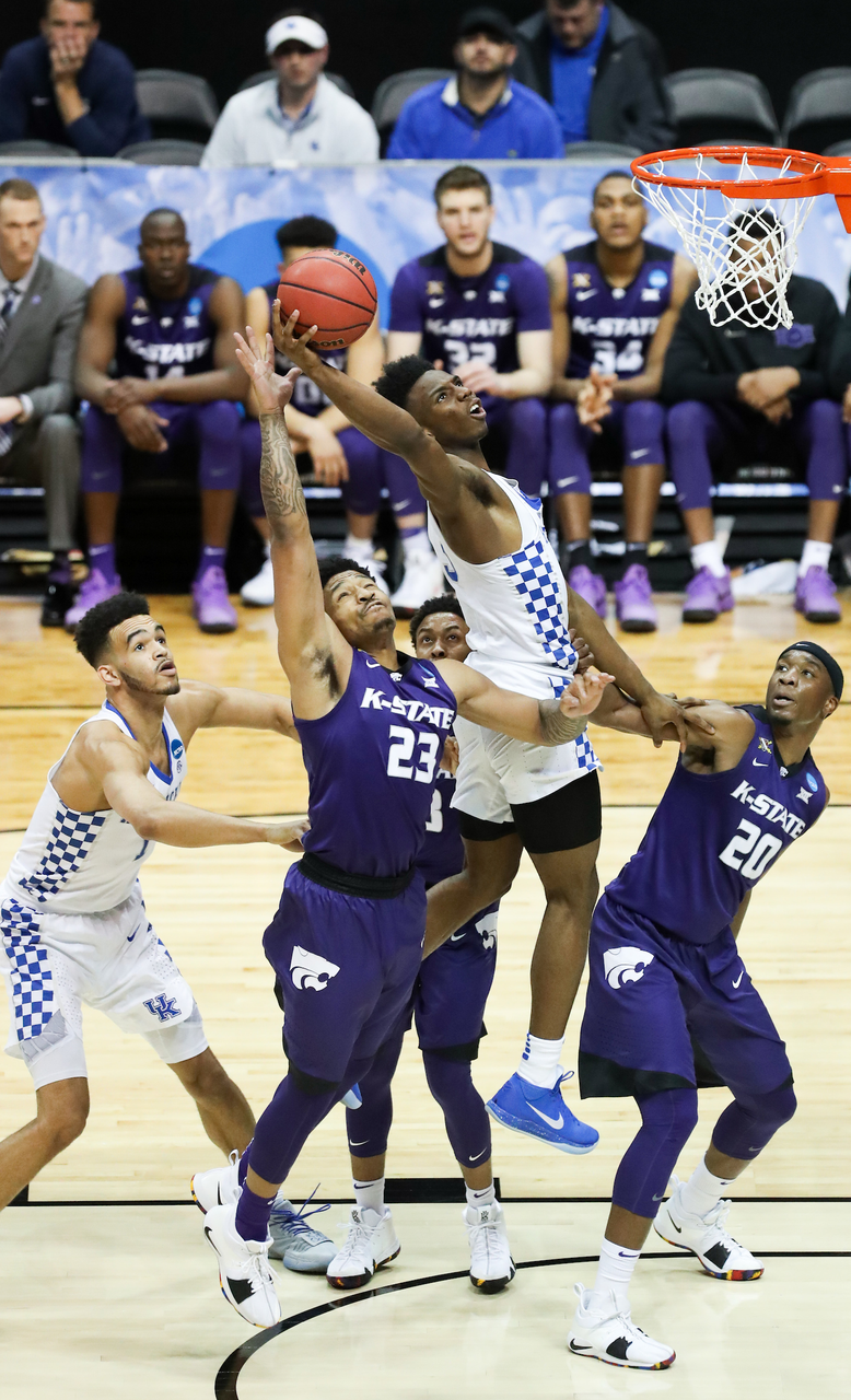HAMIDOU DIALLO.

The University of Kentucky men's basketball team falls to Kansas State 61-58 in the Sweet 16 of the NCAA Tournament on Thursday, March 22, 2018, at Philips Arena in Atlanta, GA.

Photo by Elliott Hess | UK Athletics