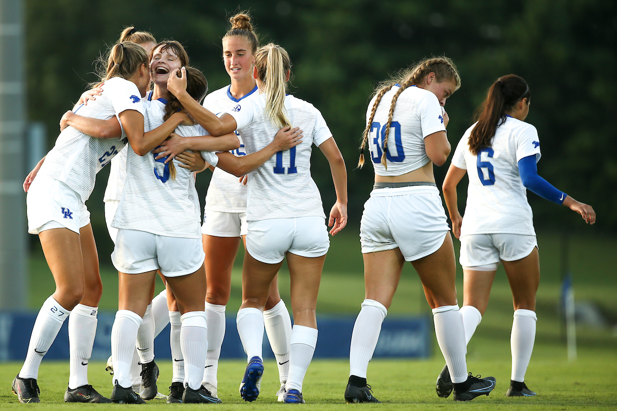 Team.

Kentucky beats Louisiana Lafayette 5-0.

Photo by Grace Bradley | UK Athletics