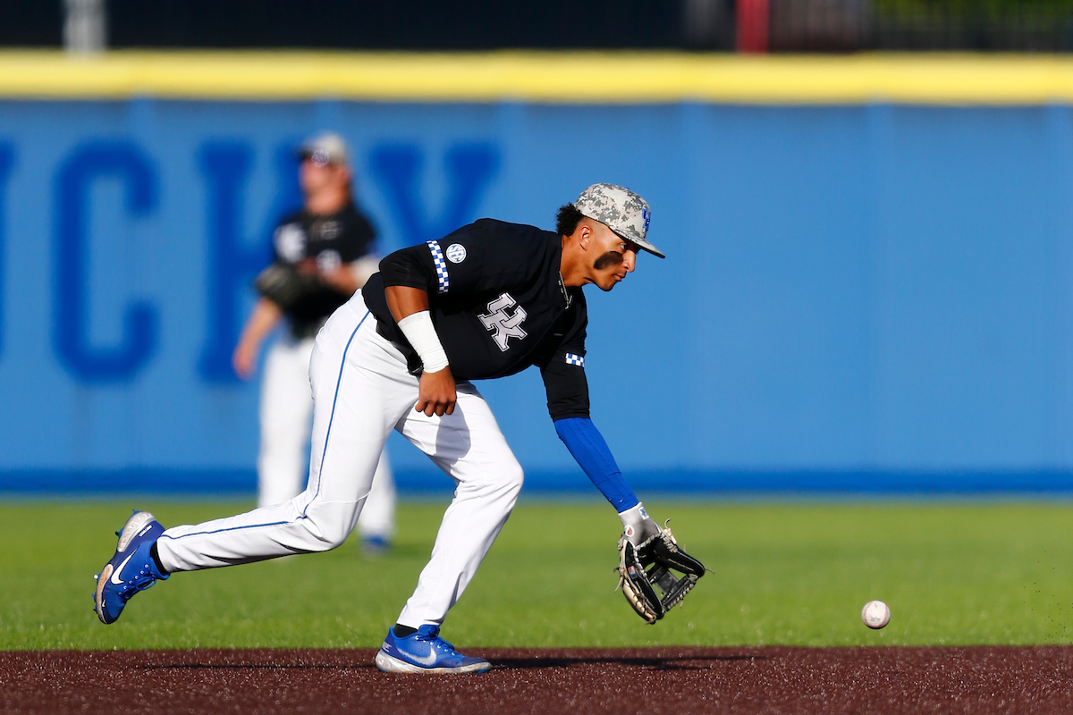 Ryan Ritter. 

Kentucky falls South Carolina,12-6. 

Photo By Barry Westerman | UK Athletics