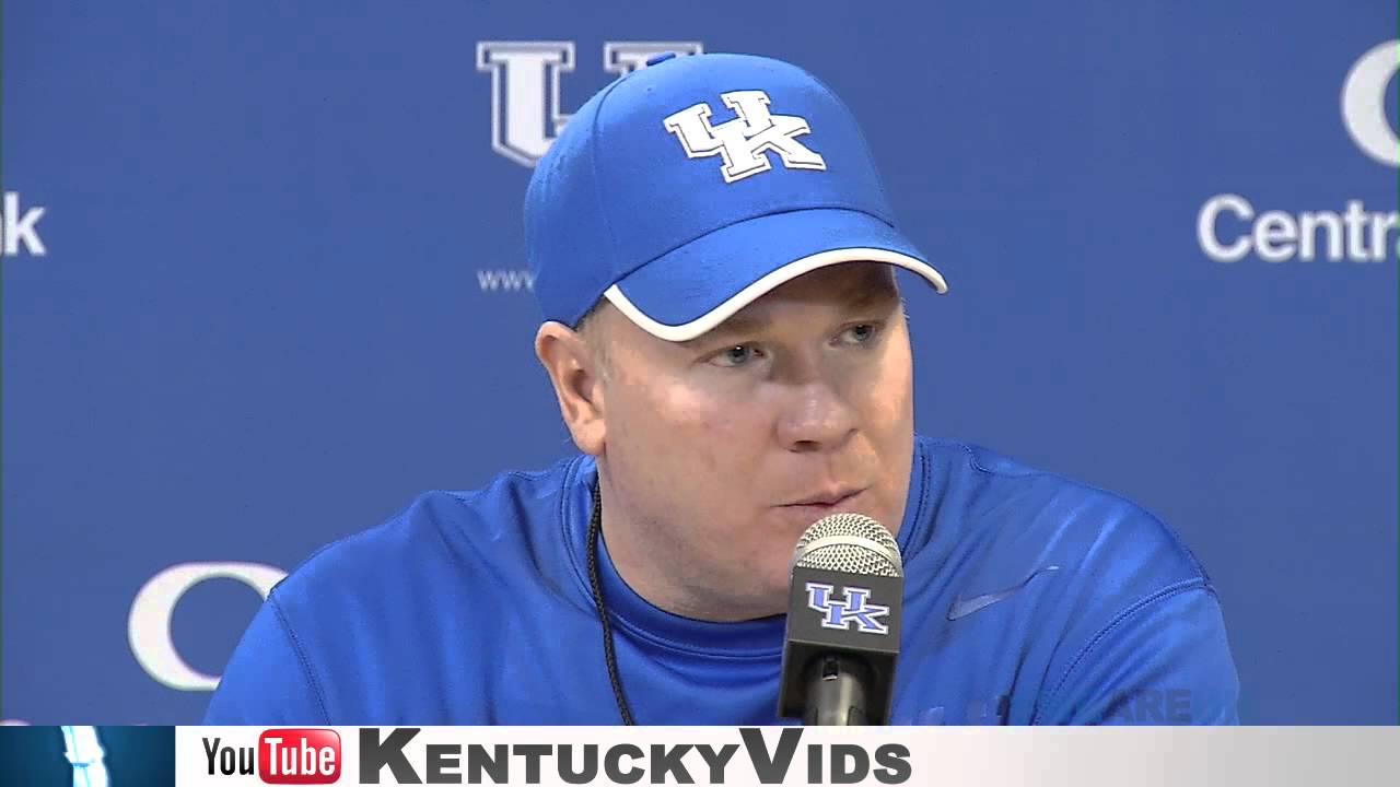 Kentucky Wildcats TV: Coach Stoops Spring Practice Press Conference